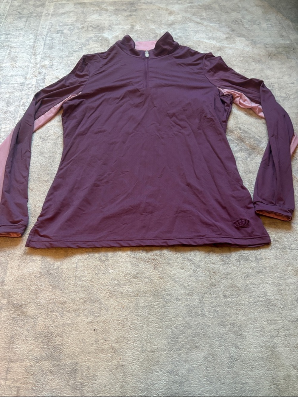 Kastel Denmark Women’s Long Sleeve Quarter-Zip Equestrian Shirt
